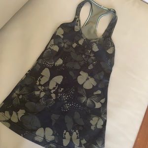 Lululemon Cool Racerback
Biggie So Fly Butterfly Fatigue Green Black Size 4